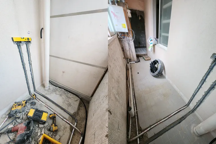 구의현대6차 수도관 신설