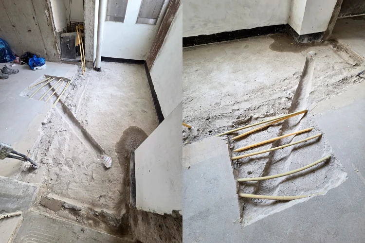 유원서초아파트철거 다용도실 철거 전후사진