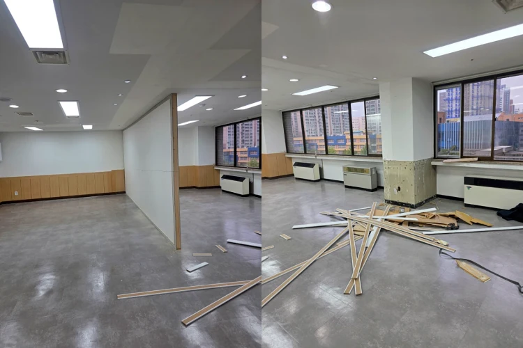 마포사무실철거 가벽철거