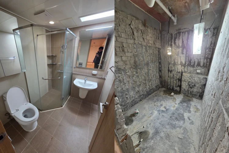 청구이편한세상 거실화장실