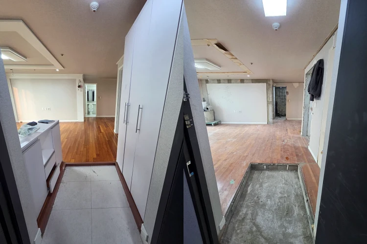 당산푸르지오 현관입구