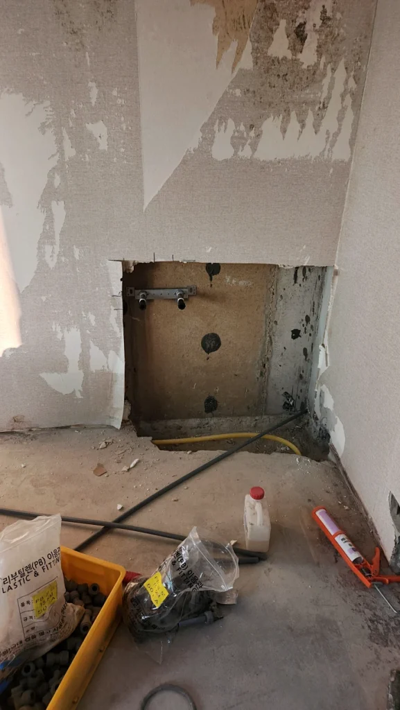 안방 수도 신설