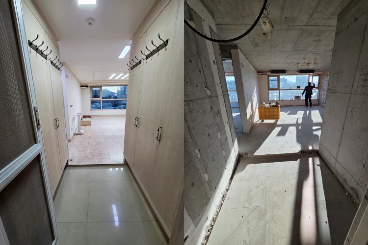 반포자이철거 현장