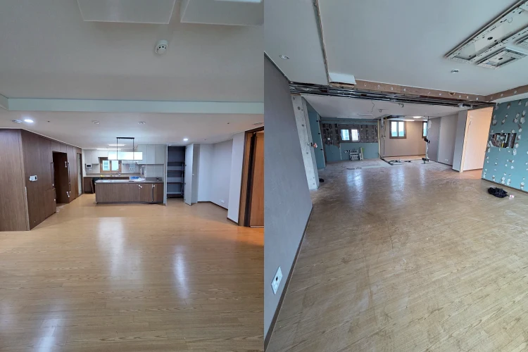 다산아이파크 주방거실