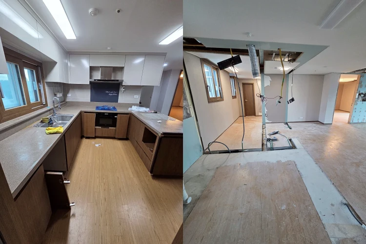 다산아이파크철거 주방